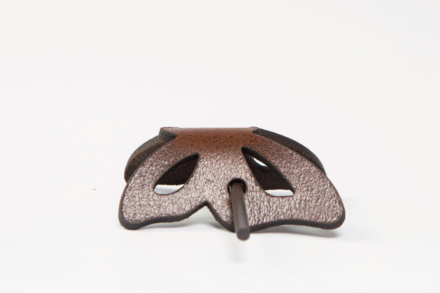 Butterfly: Leather Hair Barrette