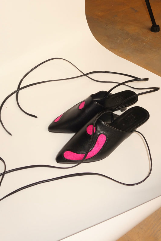 "L. LAMP" in Black Pink
