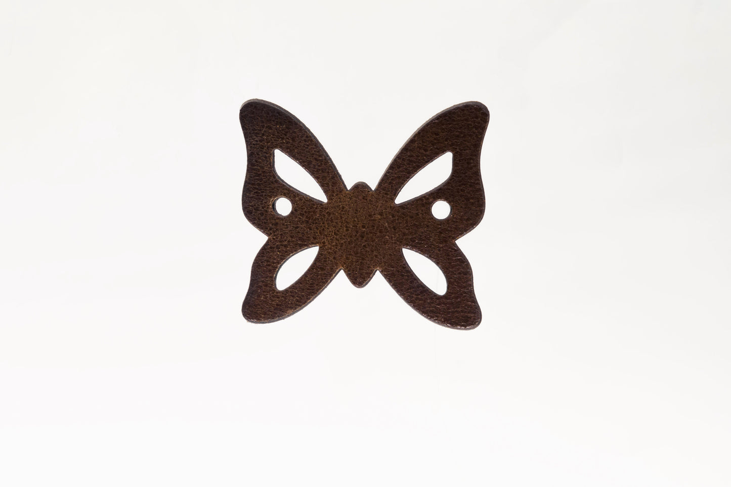 Butterfly: Leather Hair Barrette